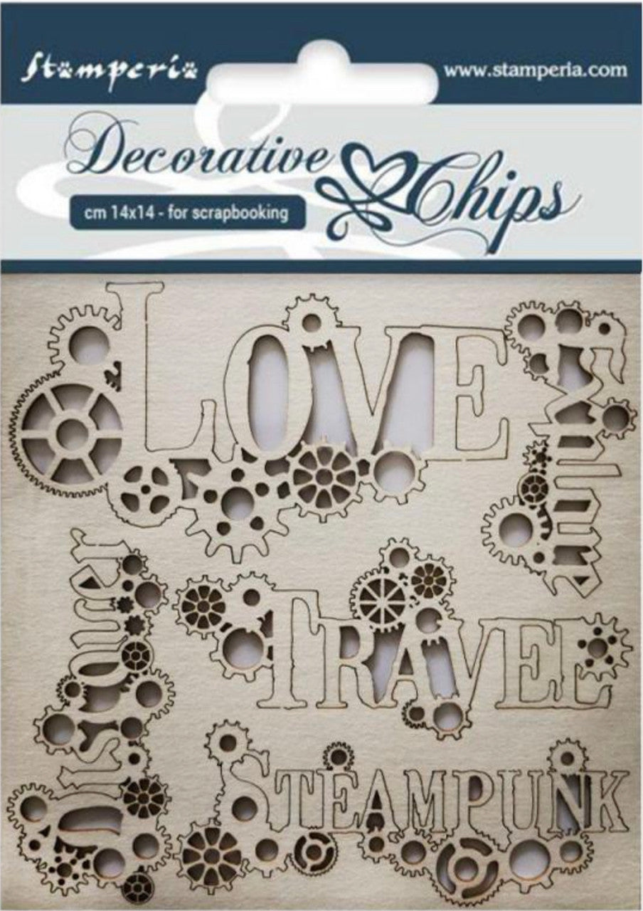 Fichas Decorativas Stamperia - Sentimientos